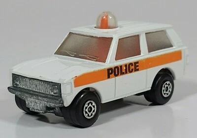 Vtg Matchbox Rolamatics Police Patrol Range Rover 2.75" Die Cast Scale Model  - Image 1 of 4