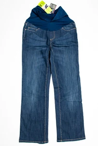 Jeans premaman maternità donna bootcut vestibilità segreta pancia media [32x32] etichette - Foto 1 di 10