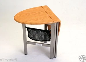 Collapsible Folding RV Motorhome Coffee Table NEW Beech color!! - Picture 1 of 2