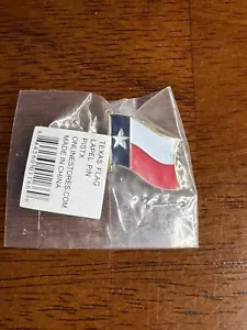 Cappello Berretto Moto State of Texas TX Bandiera Bici PIN Bavero Nuovo Piccola Spilla - Foto 1 di 2