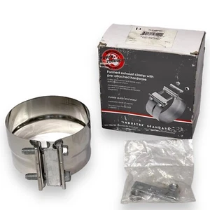 Power Products TLC500S 5" Torctite 304SS Formed Exhaust Clamp W/ Hardware 182-20 - Picture 1 of 3