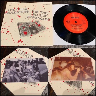 7-дюймовый виниловый микроб THE CHILD MOTTERS I'm The Hillside Strangler сумки крики - Изображение 1 из 4