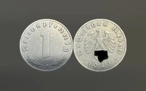 Drittes Reich 1 Reichspfennig 1943 J Zink - Bild 1 von 1
