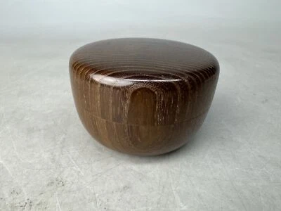 Y8881 NATUME Makie wooden Caddy mulberry wood Japan Tea Ceremony antique case Foto 1 de 4