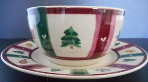 PFALTZGRAFF Snow Bear Soup Cereal Bowl & Salad Plate Christmas Holiday Dish NWT - Picture 1 of 5