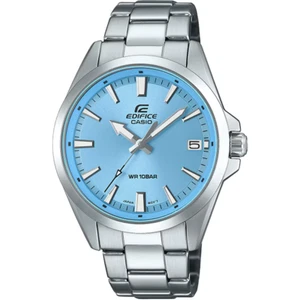 CASIO EDIFICE EFV-100DJ-2BJF Blue Dial Stainless Steel Quartz Watch Men's Japan - Picture 1 of 1