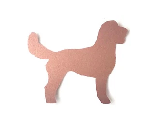 Labradoodle Dog Stickers Iron On Decals ClothesT-Shirt x 2 - Picture 1 of 1