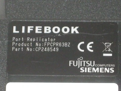 Fujitsu Docking Station / Port Replikator - Modell FPCPR63BZ - PN CP248549 - Bild 1 von 2