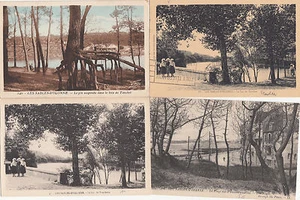 Lot 4 cartes postales anciennes LES-SABLES-D'OLONNE lac de tanchette 3 - Imagen 1 de 1