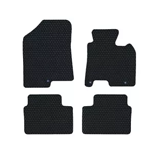 Maßgefertigte schwarze Auto-Fußmatten Gummi für Hyundai i30 2012- Original Deluxe - Bild 1 von 12