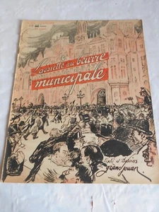 Vintage French Satirical magazine 1902 L'assiette au Beurre Municipale issue - Foto 1 di 9