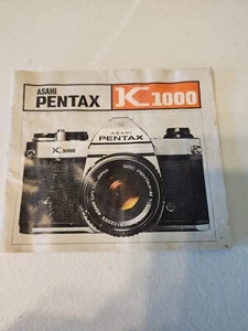 ASAHI PENTAX K1000 Instruction Manual used - Picture 1 of 3