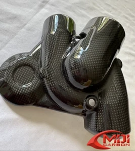 Ducati Multistrada 1260/S 100% Carbon Fiber Water Pump Cover 2018-2025 Cowling - Picture 1 of 3