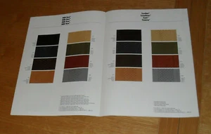 Mercedes Interior Colour Guide 1979-1980 SLC 450 SL R107 W123 230 280 CE 500 SEL - Picture 1 of 2