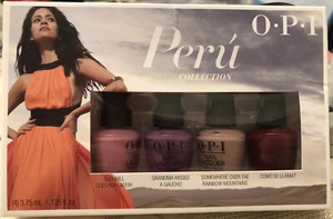 OPI Peru Collection Mini Pack - 4 COLORS .125oz Each  - Picture 1 of 1