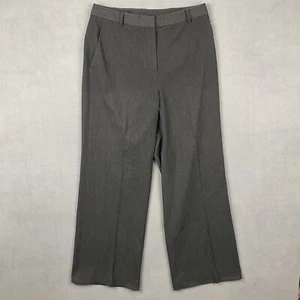 Brooks Brothers Slacks Womens 8 Gray Fit Flared Formal Office Casual Pants Flare - Picture 1 of 13