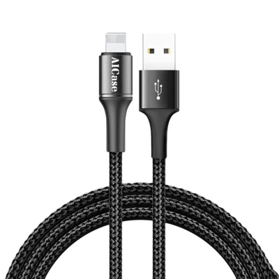 iPhone Charger Cable for iPhone 14 13 12 11 Pro Max XR 8 Charging USB Data Cord - Image 1 of 4