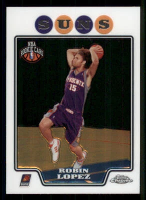 2008-09 Topps Chrome #194 Robin Lopez RC - Image 1 of 2