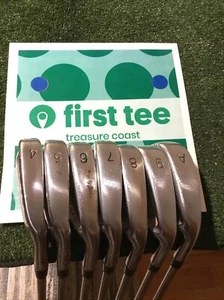 Snake Eyes 600XC Forged Irons Set (4-GW) Regular Rifle Precision Steel Shafts - Picture 1 of 12