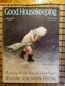January 1929 GOOD HOUSEKEEPING Magazine Jessie Willcox Smith NICE - Bild 1 von 4
