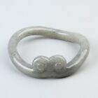 Chinese Exquisite Hand-carved Hetian jade seed material Bracelet