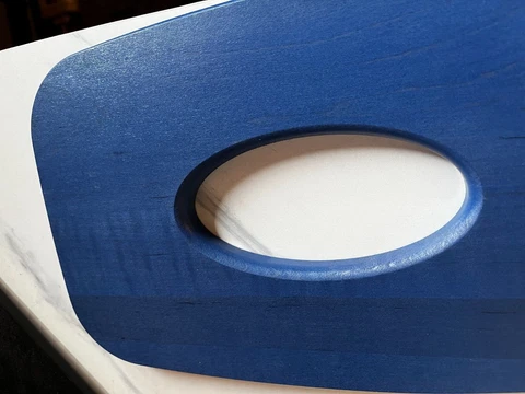 Longaberger - Tissue Basket Lid - Bold Blue Cover