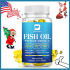 Deep Fish Oil Premium Omega 3 Capsules , 3600mg High Strength, Brain Health~