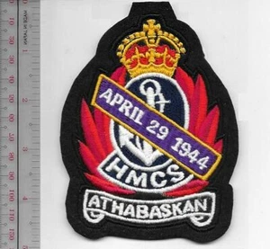 Canada Royal Navy RCN WWII HMCS Athabascan G07 Destroyer Tribal Class NO TARIFF - Picture 1 of 1