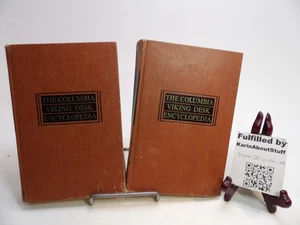 The Columbia Viking Press Desk Encyclopedia 1953 Edition Volumes 1 & 2 Hardcover - Bild 1 von 4
