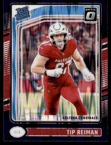 2024 Donruss Optic Purple Shock Tip Reiman RC Arizona Cardinals #292 - Bild 1 von 2