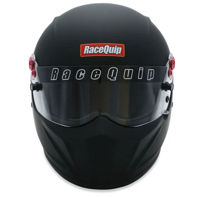 RaceQuip 286997RQP Vesta 20 Racing Helmet Full Face Snell SA2020 Flat Black 2XL - Image 1 of 4