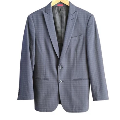 John Varvatos Star USA Mens Two Button Sports Jacket Navy Blue Size 38R - Image 1 of 4