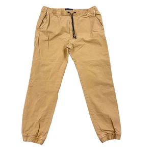Pantalones Jogger American Eagle Hombres Medio Tostado Marrón Caqui Chino Cordón Flexible - Imagen 1 de 14