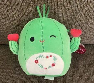 NUEVO CON ETIQUETAS Squishmallows Marcelo el Cactus 5" Peluche Suave Peluche Juguete - Imagen 1 de 3