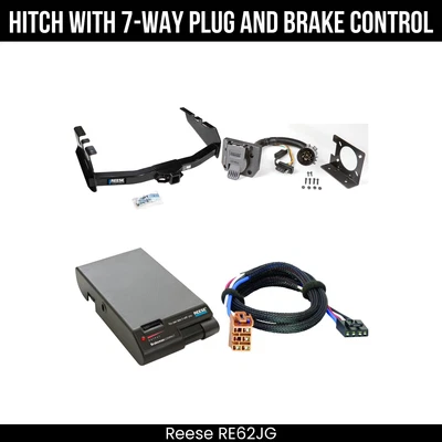 Hitch Tow PKG+ Brake Control For 99-06 Silverado Sierra 1500 HD 2500LD Classic - Image 1 of 4