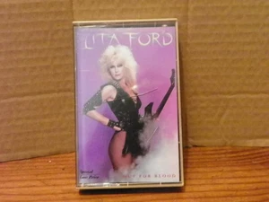 1983 Lita Ford Out For Blood Cassette Tape Polygram Records Metal Hard Rock - Picture 1 of 6