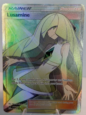 Pokémon TCG Lusamine 110/111 Holo Full Art Ultra Rare Crimson Invasion NM-M - Image 1 of 4