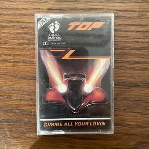 ZZ Top Eliminator Rare Foot Print Malaysia Cassette Tape - Picture 1 of 5