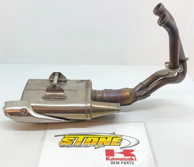 OEM Kawasaki Ninja 650 EX650 Z650 Exhaust 2017-2024  KHI K 668 - Image 1 of 4