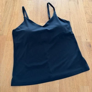 Athleta MEDIUM schwarz A/C Elation V-Ausschnitt Unterstützung Top Stil 659059 - Bild 1 von 11