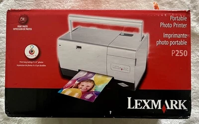 Lexmark Portable Photo Printer P250 - Image 1 of 2