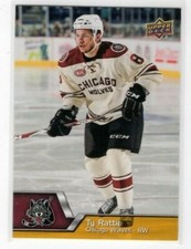 Ty Rattie 14-15 Upper Deck AHL Hockey Base SP #102 Chicago Wolves