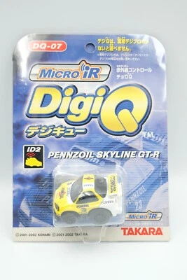 *READ* DigiQ DQ-07 Nissan Skyline R34 GT-R Pennzoil MicroIR Remote Control Car - Image 1 of 4