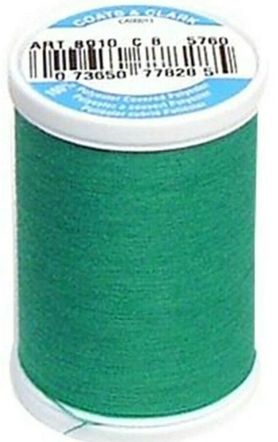 Coats & Clark ~ Dual Duty All Purpose Thread, 250 yd ~ (S910-5760 - Mining Teal) - Image 1 of 1