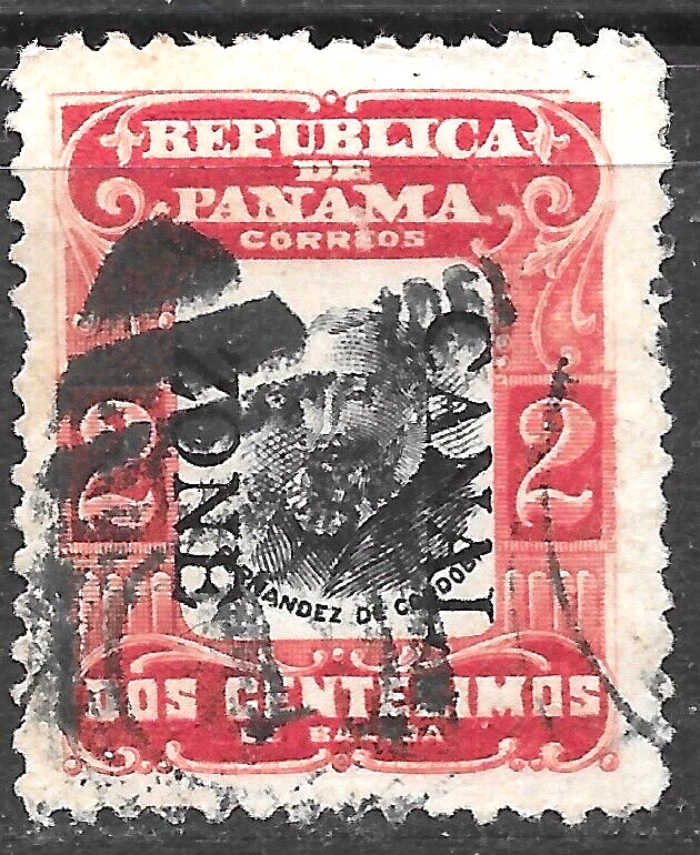 1906 US CANAL ZONE SC#22 USED VF - Image 1 of 1