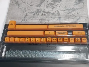 DROP + THE LORD OF THE RINGS DURIN'S FORGE KEYCAP KIT - (Orange) LOTR - Picture 1 of 7