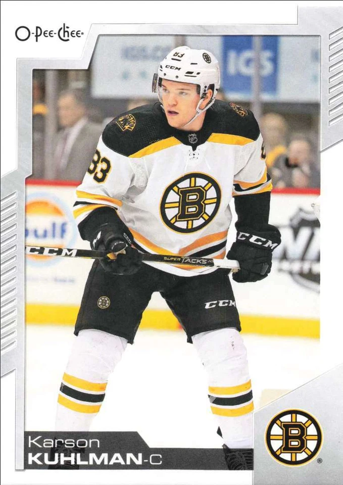 2020-21 O-Pee-Chee Karson Kuhlman Boston Bruins #391 - Image 1 of 2