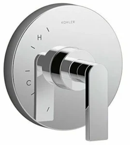 Kohler K-TS73115-4-CP Composite Duschverkleidung Hebel Griff poliert Chrom - Bild 1 von 17