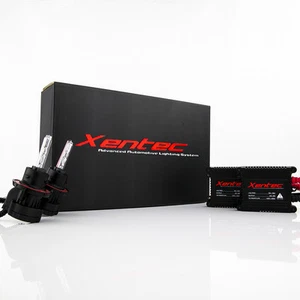 Xentec Slim 55 Watts H13 9008 10000K Bixenon Brilliant Blue HID Xenon Kit - Picture 1 of 12