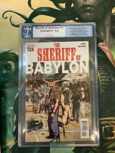 Sceriffo di Babilonia #1 2016 PGX Classificato 9.8 1° Stampa Vertigo Comics - Foto 1 di 3
